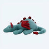 Peluche dragon volant bleu