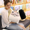 Oreiller en peluche chien Shiba inu