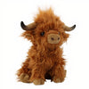 Peluche vache Highland à poils longs
