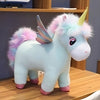 Peluche merveilleuse licorne Blanche
