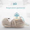 Peluche loutre respirante avec berceuse apaisante