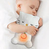 Peluche chat qui respire avec berceuse apaisante
