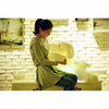 Peluche chien lumineuse blanche
