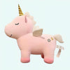Peluche licorne rose