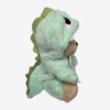 Nino – L’ours en peluche articulé fait main avec son déguisement de dinosaure