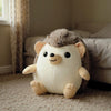 Peluche hérisson adorable marron