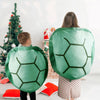 Coussin peluche carapace de tortue