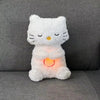 Peluche chat qui respire avec berceuse apaisante