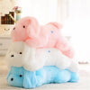 Peluche chien lumineuse blanche