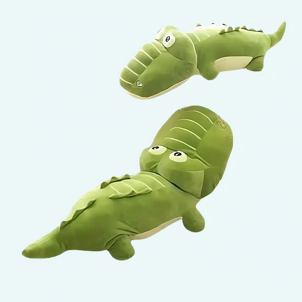 Peluche crocodile géante
