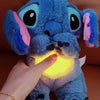 Peluche Stitch qui respire avec berceuse apaisante