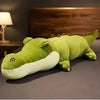 Peluche alligator vert géante