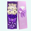 Bouquet de fleurs ours en peluche