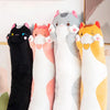 Peluche chat oreiller géante