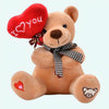 Ours en peluche avec coeur mignon