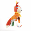 Peluche colorée renard suspendu