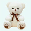 Peluche ours blanc à croquer