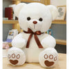 Peluche ours blanc à croquer