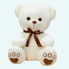 Peluche ours blanc à croquer