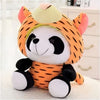Peluche panda déguisé en tigre