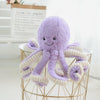 Peluche pieuvre violette super mignonne