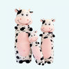Peluche GÉANTE vache tachetée