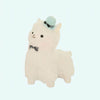 Peluche Monsieur Lama bleu