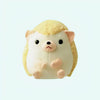 Peluche hérisson adorable jaune
