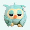 Peluche hibou tout mignon vert