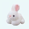 Peluche lapin blanc tout doux