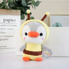 Peluche pingouin déguisé en abeille