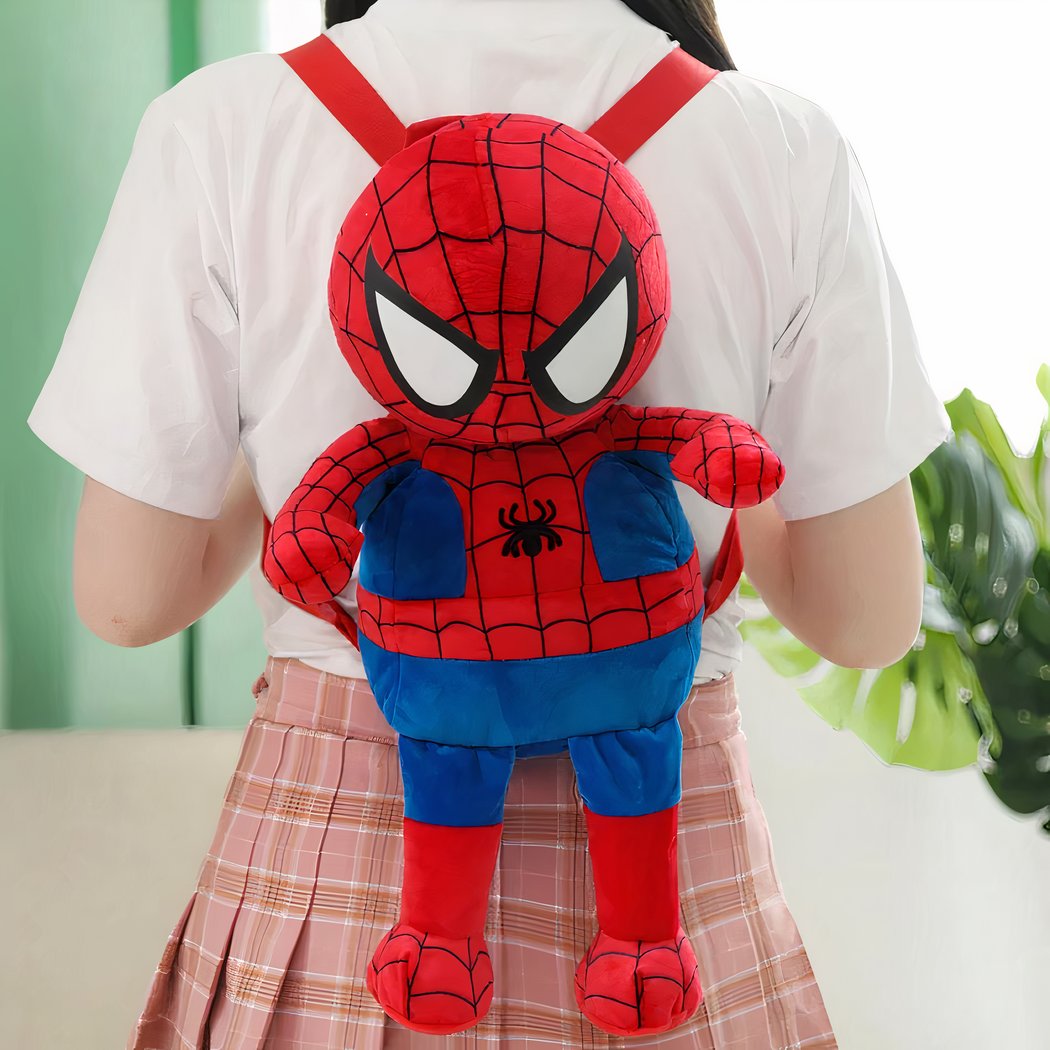 Peluche sac à dos Spiderman