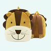 Sac à dos en peluche lion