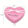 Coffret cadeau coeur en savon avec ours en peluche