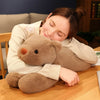 Grande peluche lestée ours brun