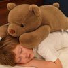 Grande peluche lestée ours brun