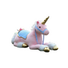Grande peluche licorne cheval rose