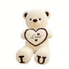 Ours en peluche géant cœur Love