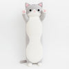 Peluche chat oreiller géante