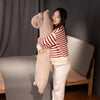 Peluche coussin géant ours
