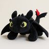 Peluche dragon Krokmou noir