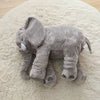 Peluche éléphant oreiller grise