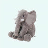 Peluche éléphant oreiller grise