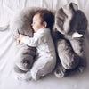 Peluche éléphant oreiller grise