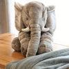 Peluche éléphant oreiller grise