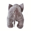 Peluche éléphant oreiller grise