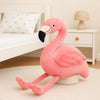 Peluche flamant rose tout doux
