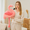 Peluche flamant rose tout doux