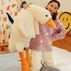 Peluche géante de canard