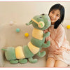 Peluche géante chenille